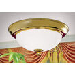 Plafoniera clasica alama aurita Aur 24k 2xE27/60W, Empire DL 7-086/2/35 Gold-Opal Orion